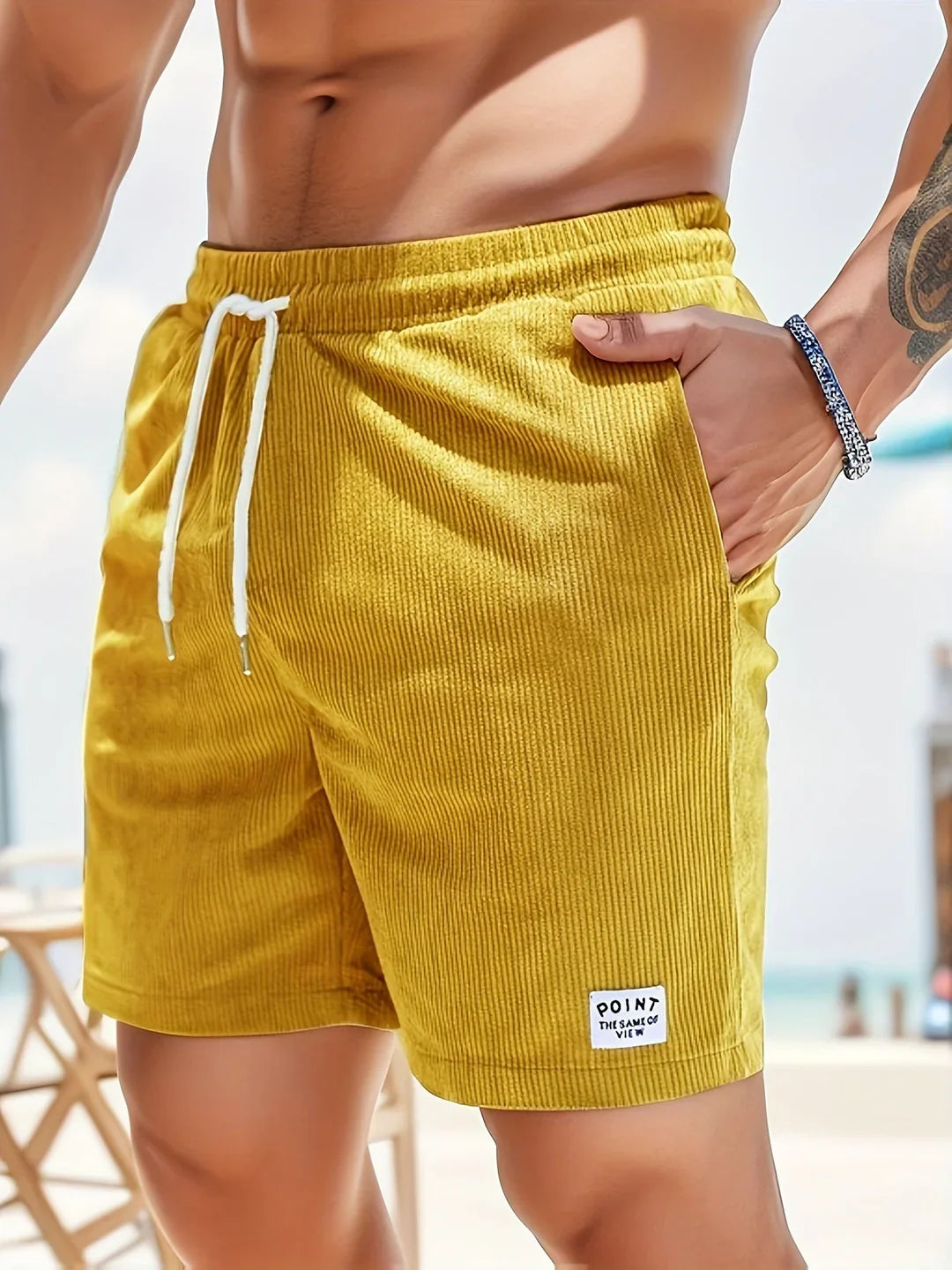 ALESSIO™ – HERRENSHORTS AUS KORD